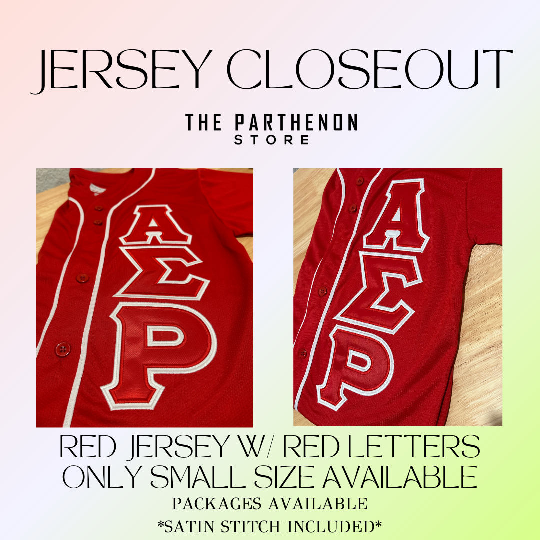 Red Baseball Jersey (CLOSEOUT)