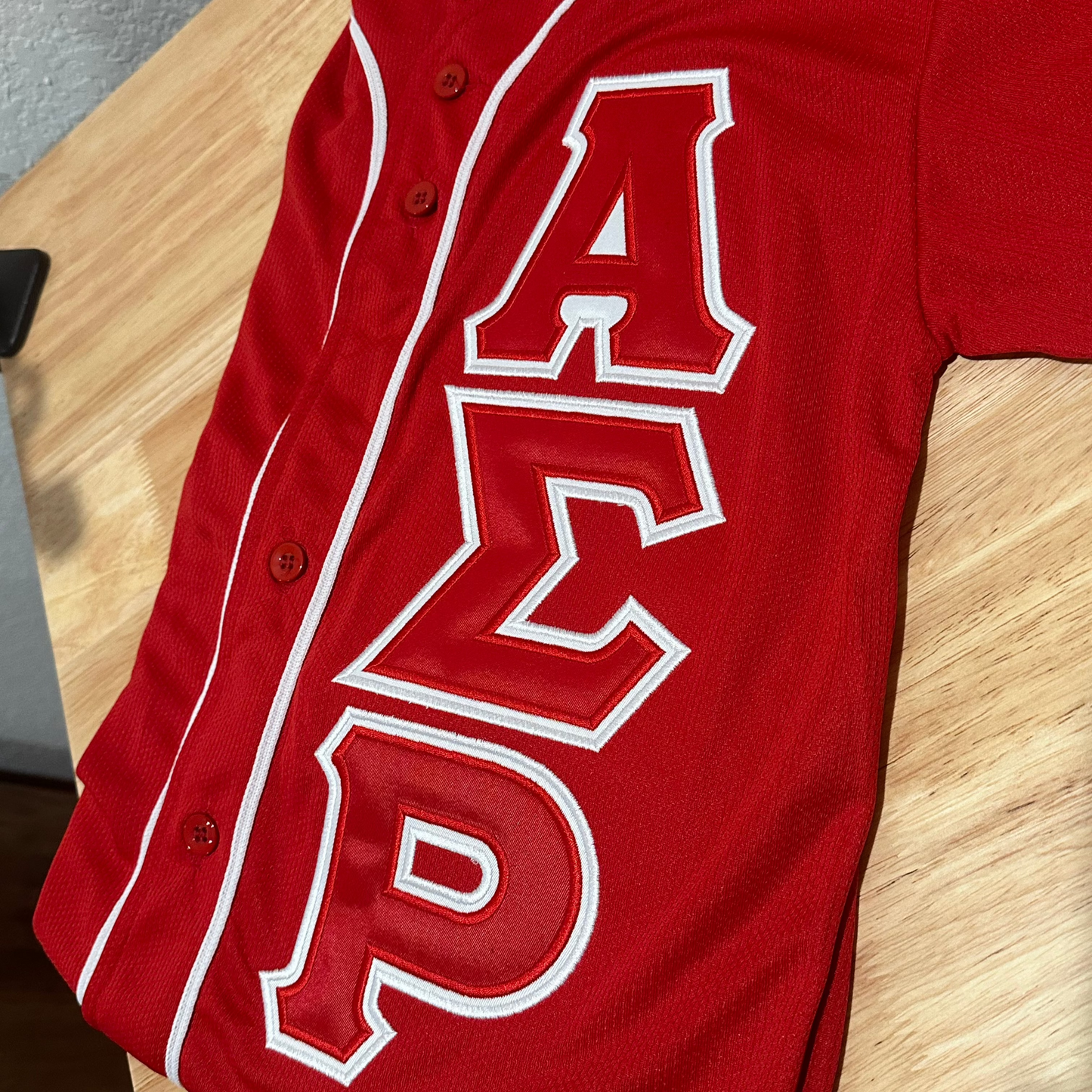 Red Baseball Jersey (CLOSEOUT)