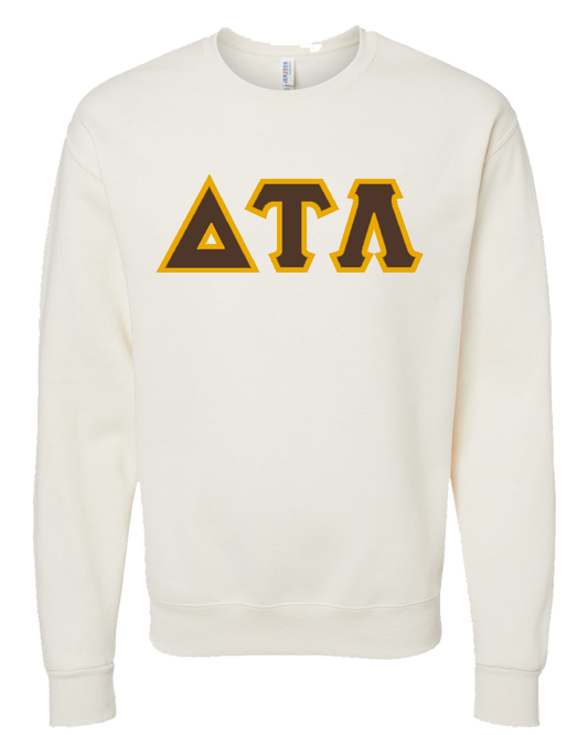 Delta Tau Lambda Cream Crewneck